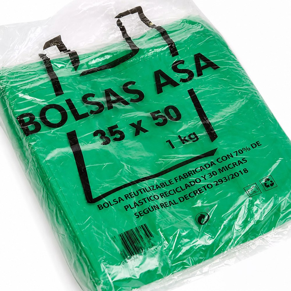 Plastic Shopping Bags 35x50