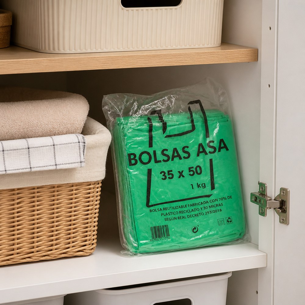 Plastic Shopping Bags 35x50