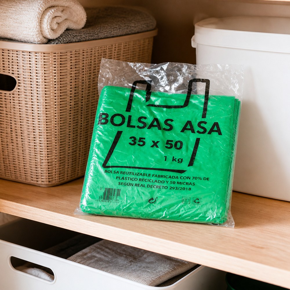 Plastic Shopping Bags 35x50
