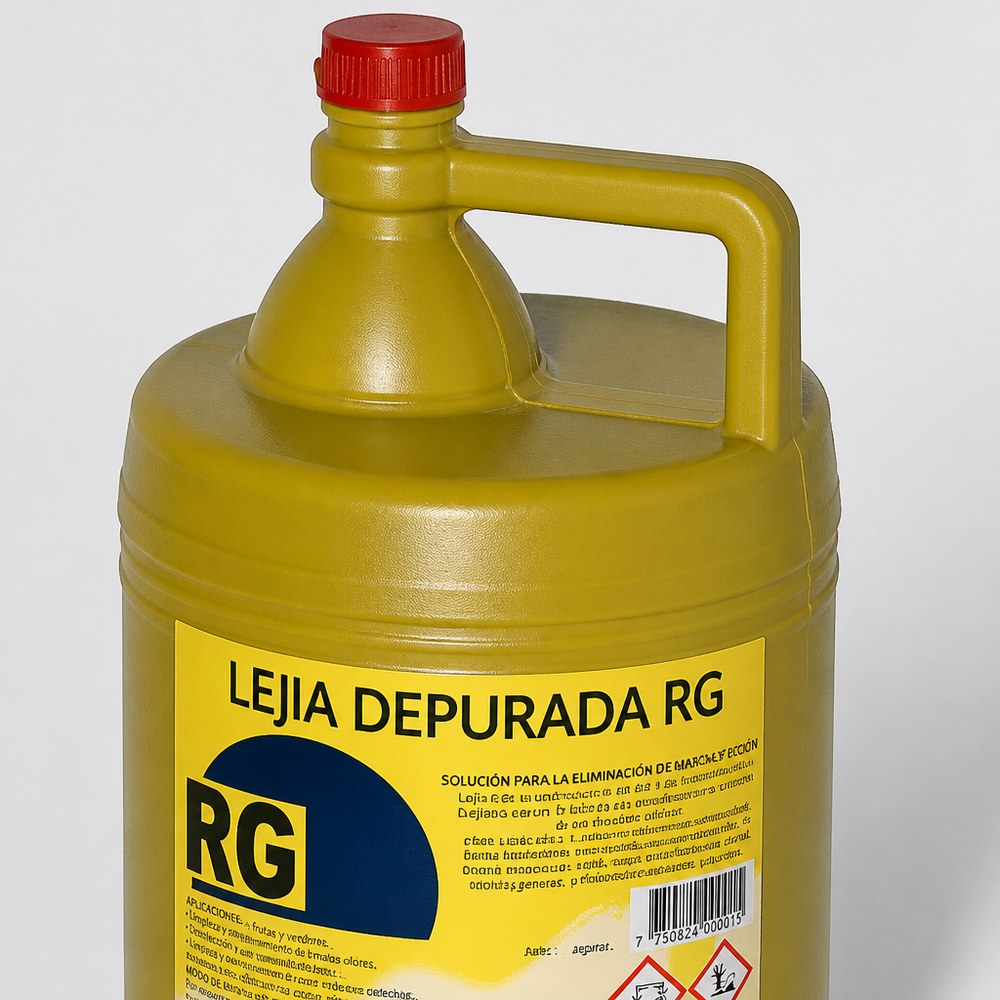 Purified Bleach RG 5 L | Cleaning and Disinfection | Bathroom and Kitchen
