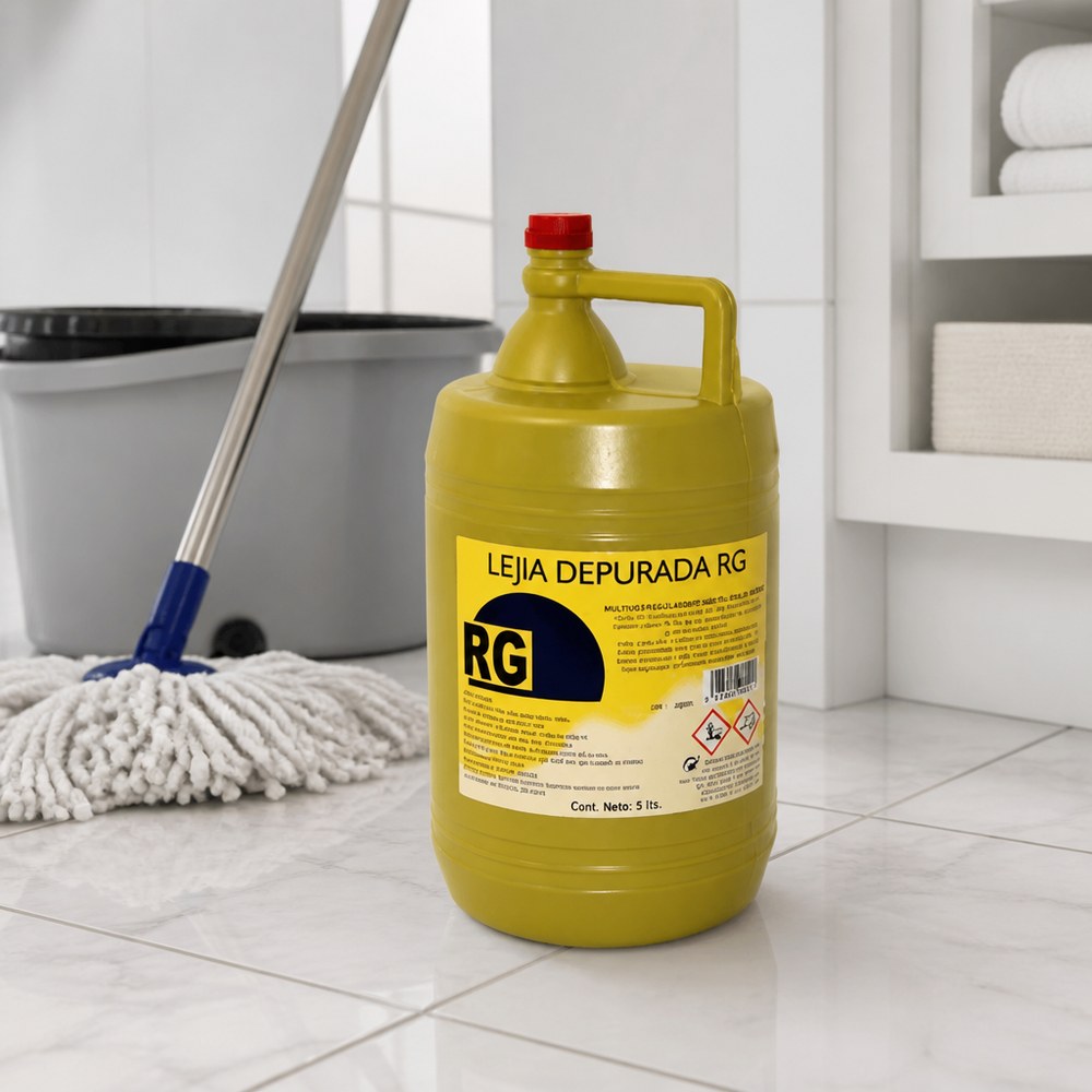 Purified Bleach RG 5 L | Cleaning and Disinfection | Bathroom and Kitchen