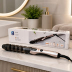 25W Hair Curler | Up to 180°C | 360° Swivel Cord | Home & Travel