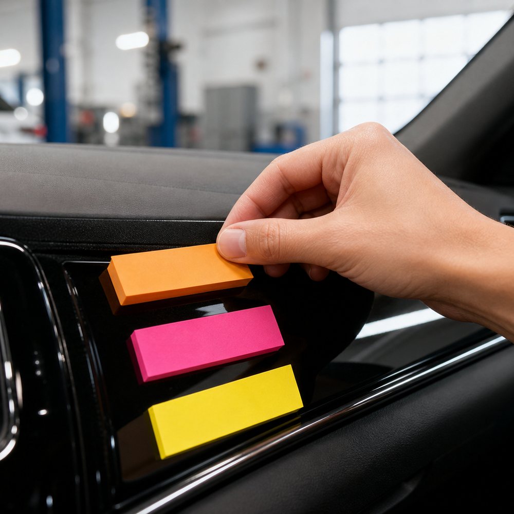 Sticky notes 76*253