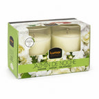 Velas Aromáticas en Tarro de Vidrio Jazmín | Pack 2 uds | Cera Vegetal | Hogar y Relax