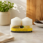 Velas Aromáticas de Pilar Vainilla | Pack 2 uds | Combustión Lenta | Hogar y Decoración