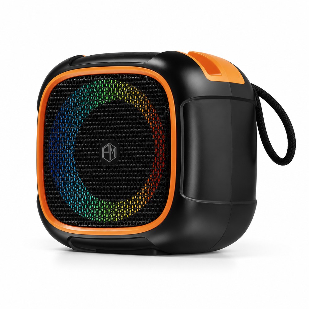 Altavoz Bluetooth Inalámbrico SY-307 | Luz RGB | Sonido Estéreo | Puerto USB | Portátil