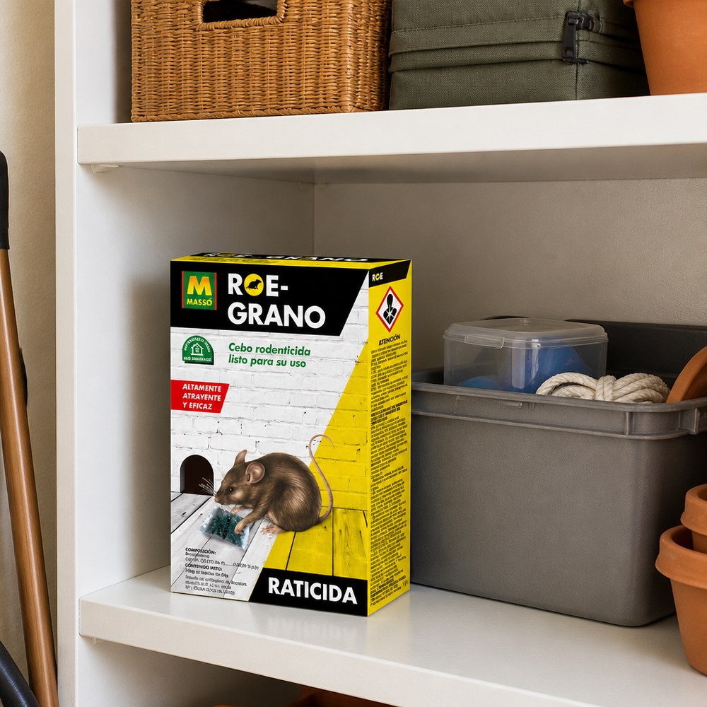 Massó Roe Rodenticide Bait - Grain