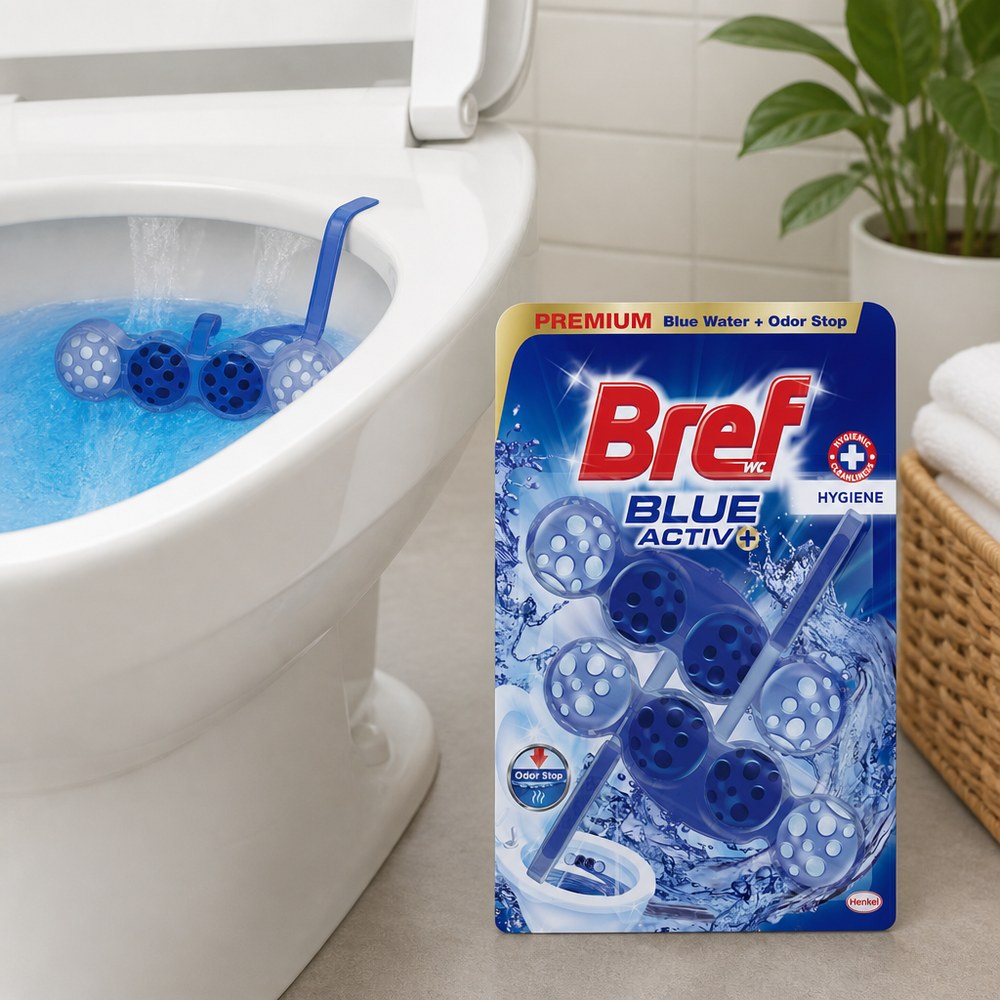 Bref Blue Activ+ Toilet Cleaner