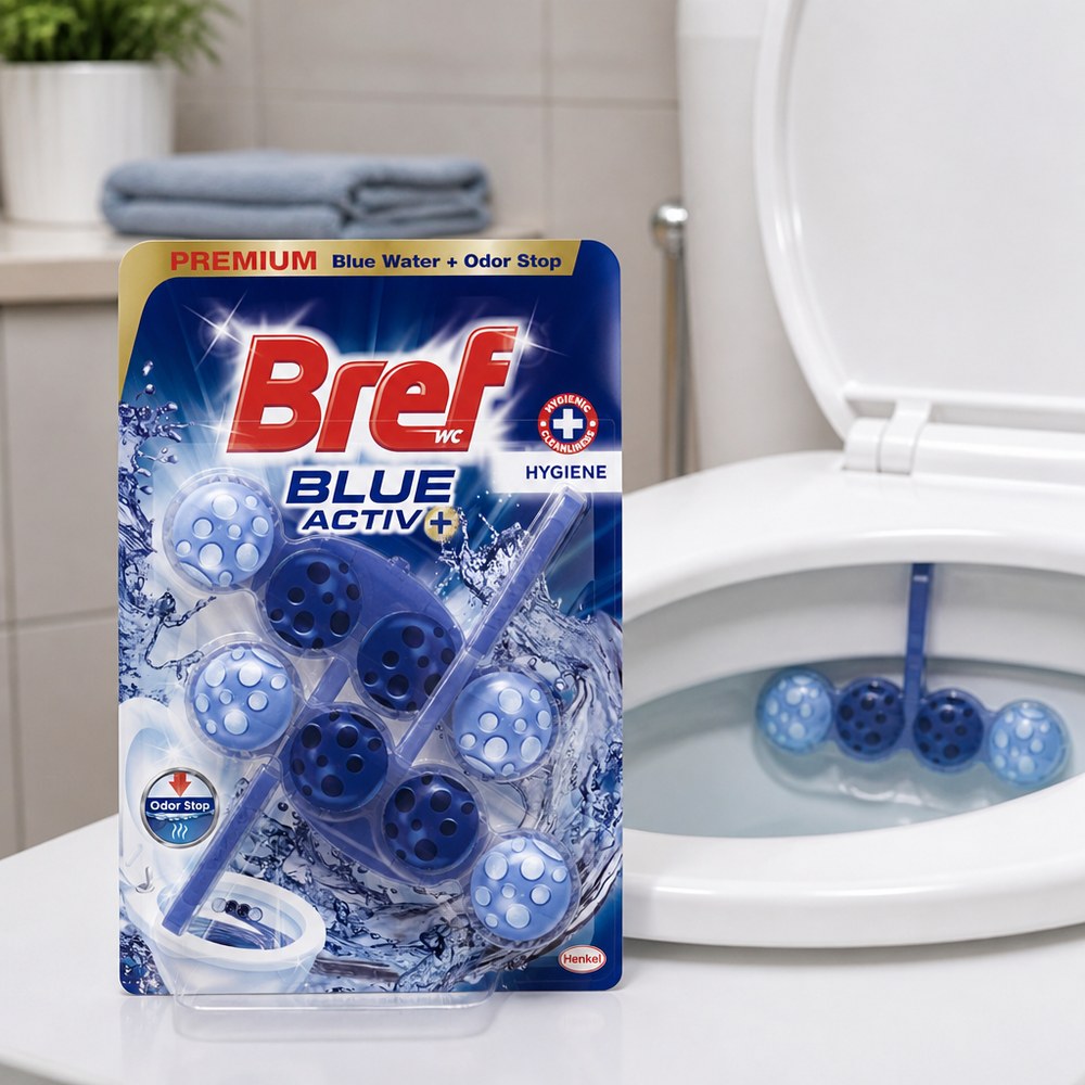 Bref Blue Activ+ Toilet Cleaner