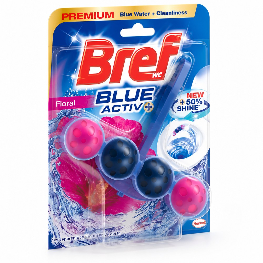 Bref Blue Activ+ Toilet Cleaner