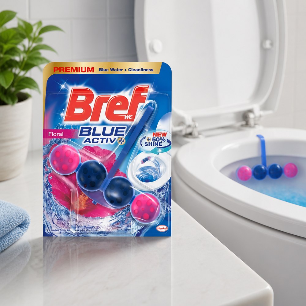 Bref Blue Activ+ Toilet Cleaner