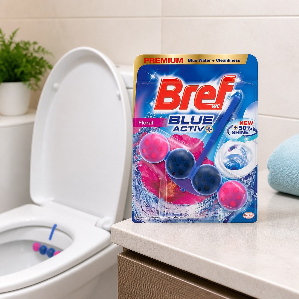 Bref Blue Activ+ Toilet Cleaner