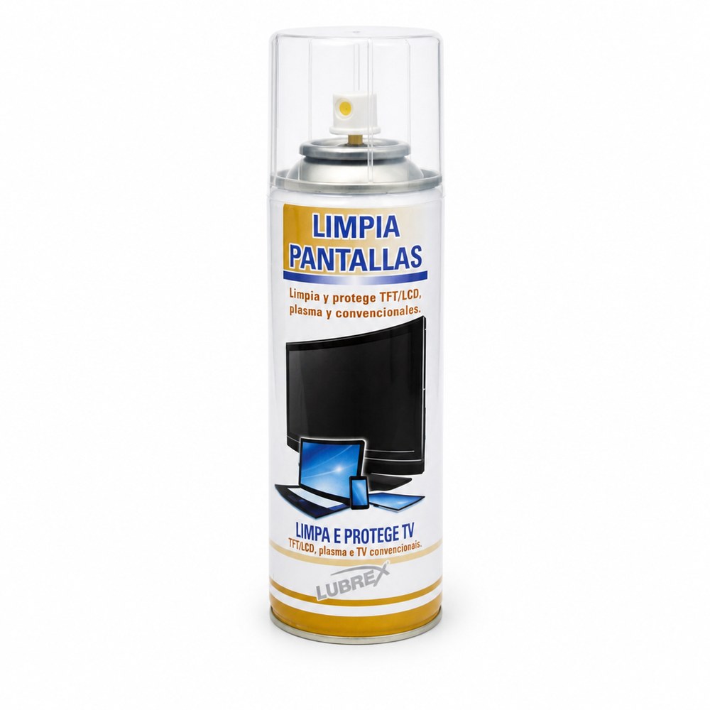 Spray Limpiador de Pantallas TFT LCD Plasma | Limpia y Protege | TV y Monitor | Hogar y Oficina