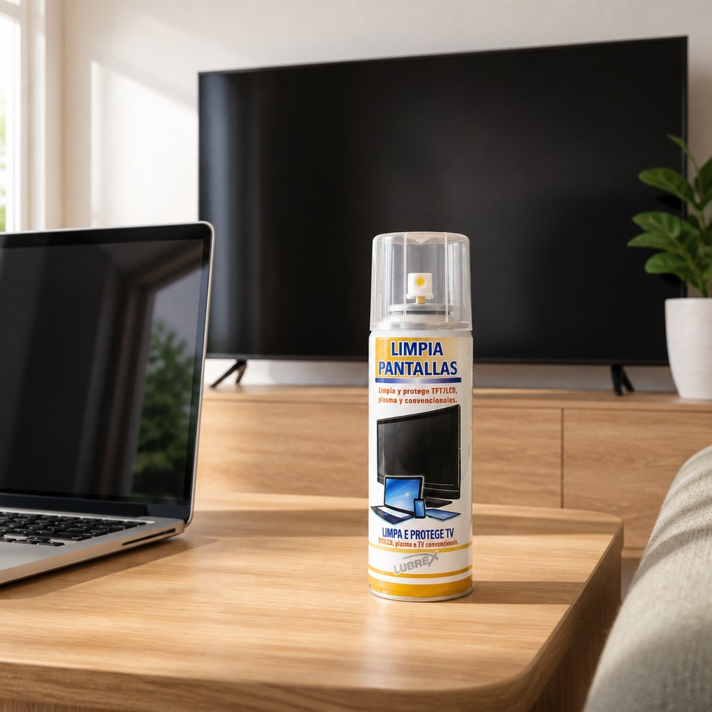 Spray Limpiador de Pantallas TFT LCD Plasma | Limpia y Protege | TV y Monitor | Hogar y Oficina