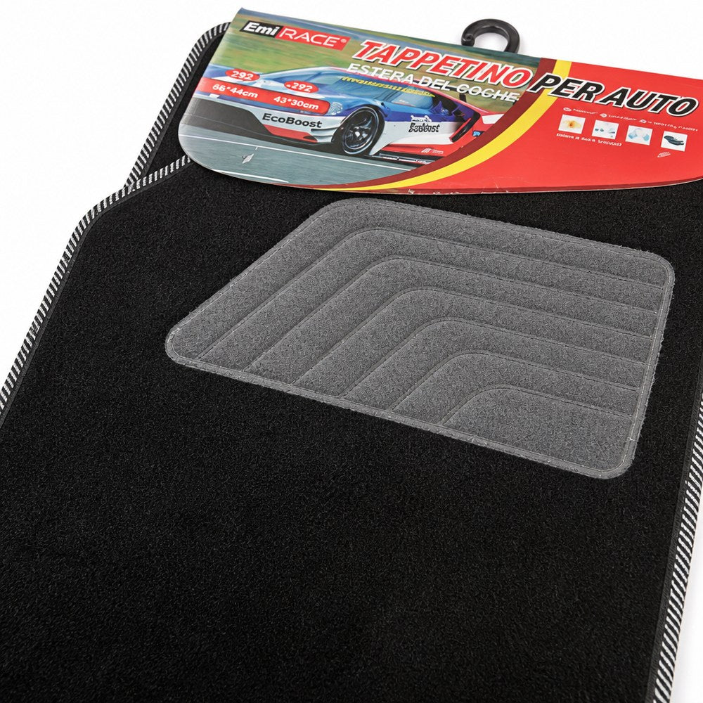 Alfombrillas para Coche | Pack 2 Piezas | 66x44 cm y 43x30 cm | Antideslizantes | Fácil Limpieza