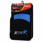 Alfombrillas para Coche TYPER | Pack 2 Piezas | 69x45 cm y 43x30 cm | Diseño Deportivo