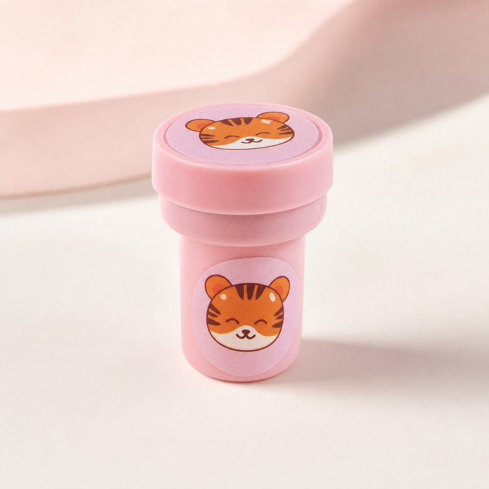 Sello Infantil con Diseño de Tigre