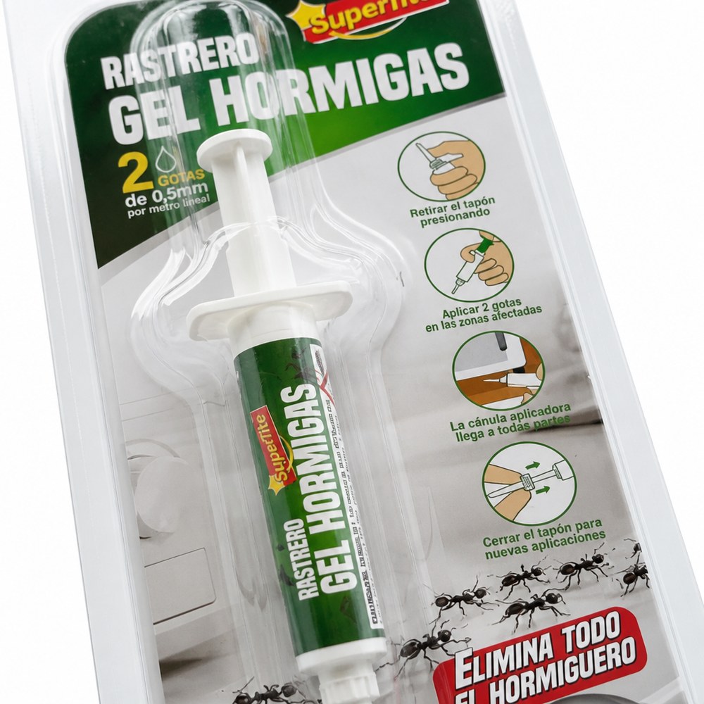 SuperTite Ant Gel Bait | 5 g | Up to 3 Months of Effectiveness | Flexible Cannula