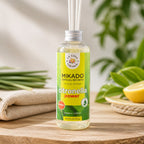 Citronella Reed Diffuser | 250 ml Large Format | Natural Repellent Aroma | Home
