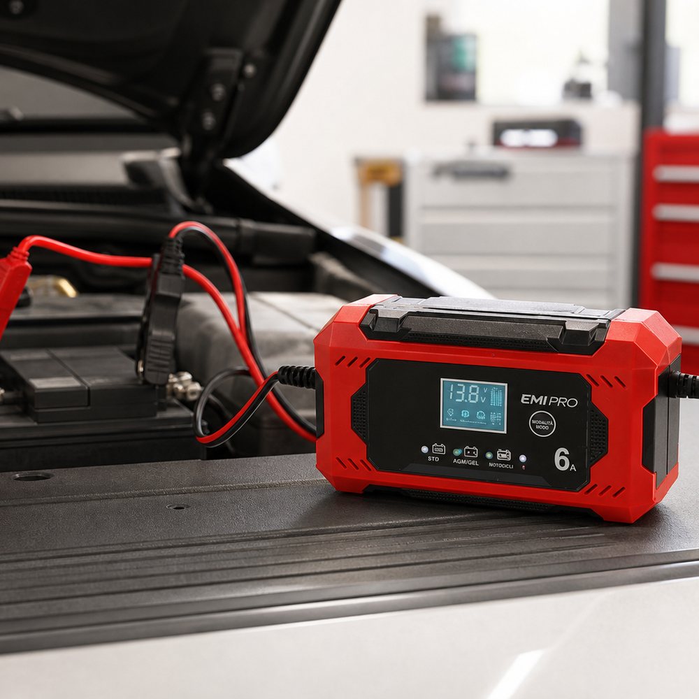 Cargador de Baterías EMI PRO 6A