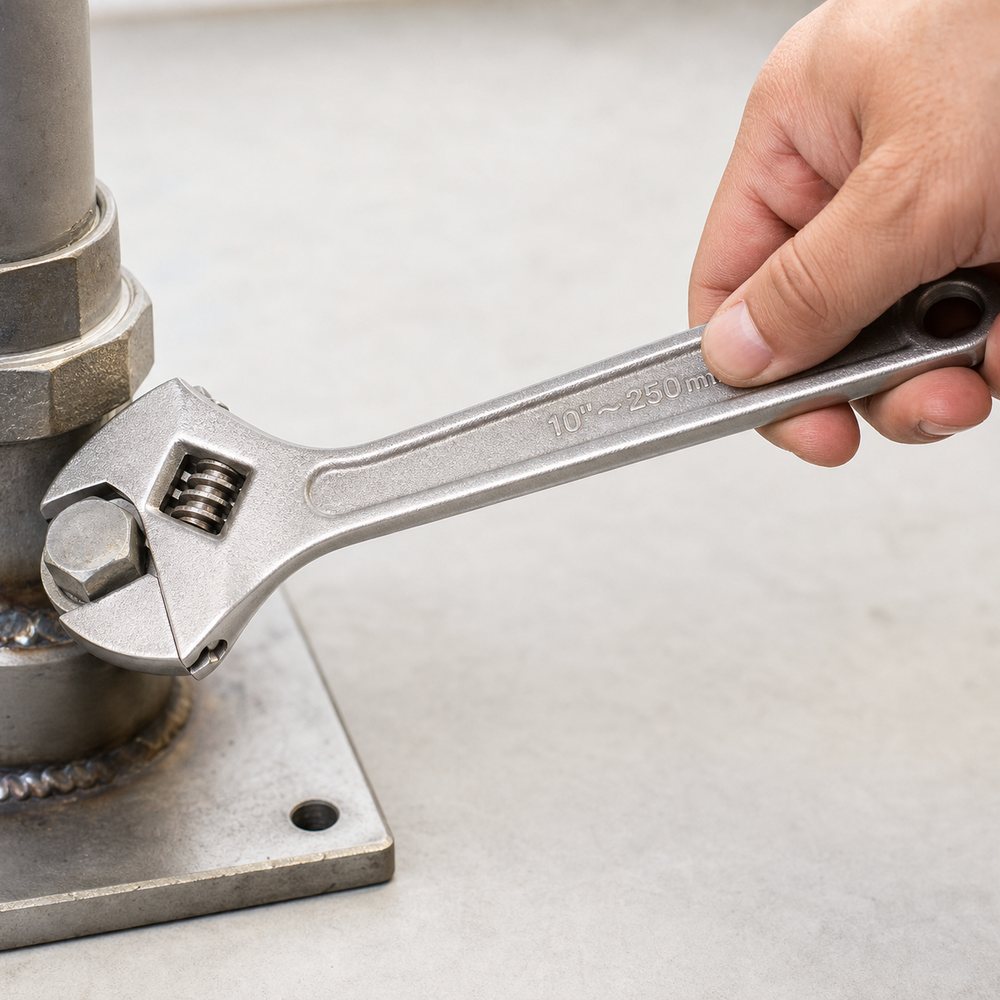 Adjustable wrench