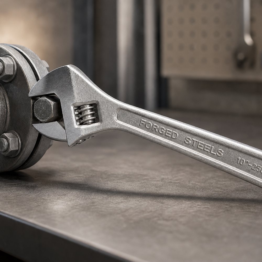 Adjustable wrench