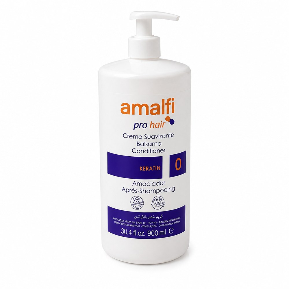 Acondicionador Capilar Amalfi Pro Hair | Keratina | 900 ml | Cabello Suave y Manejable