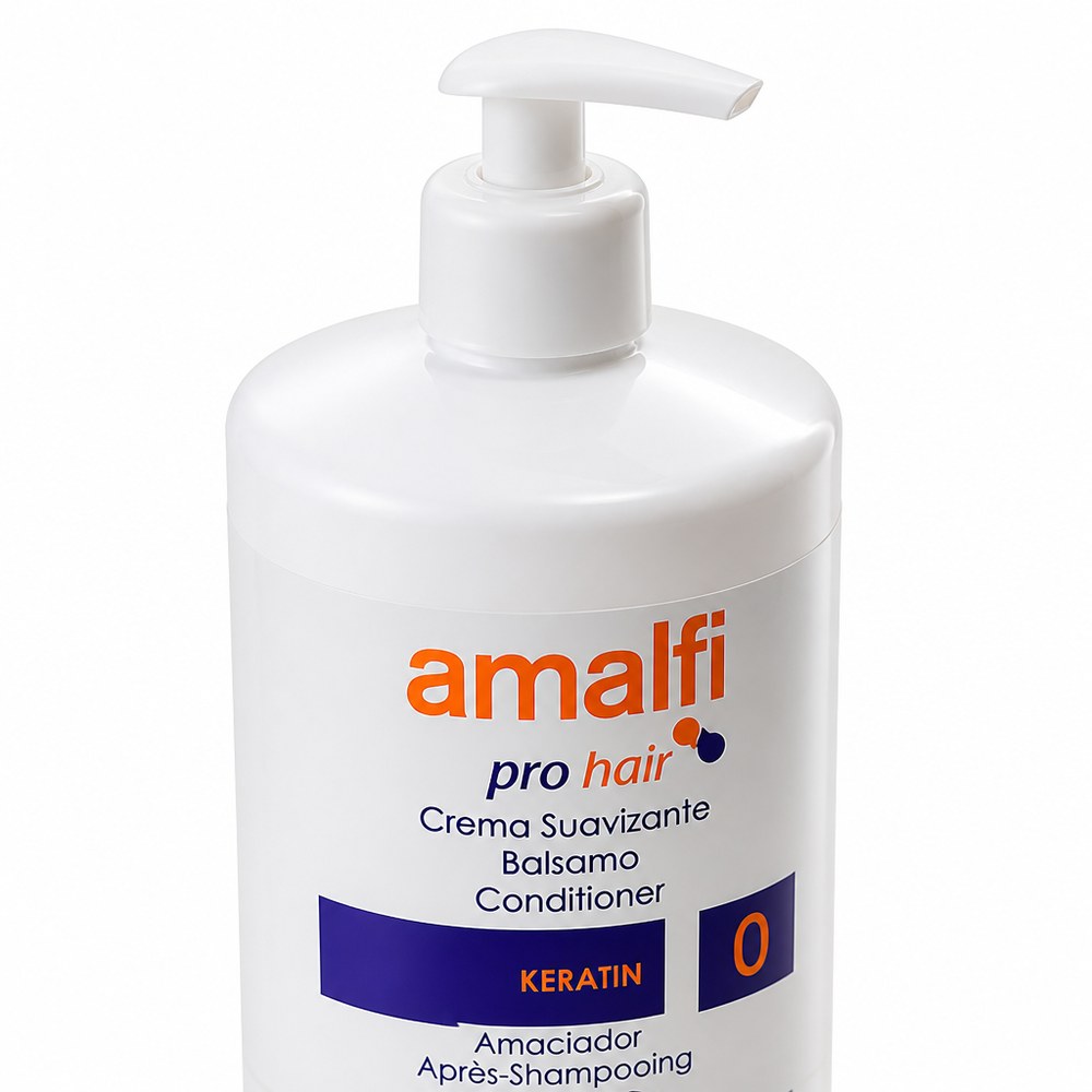 Acondicionador Capilar Amalfi Pro Hair | Keratina | 900 ml | Cabello Suave y Manejable
