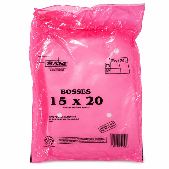 Bolsas de Plástico - imagenes de producto y uso