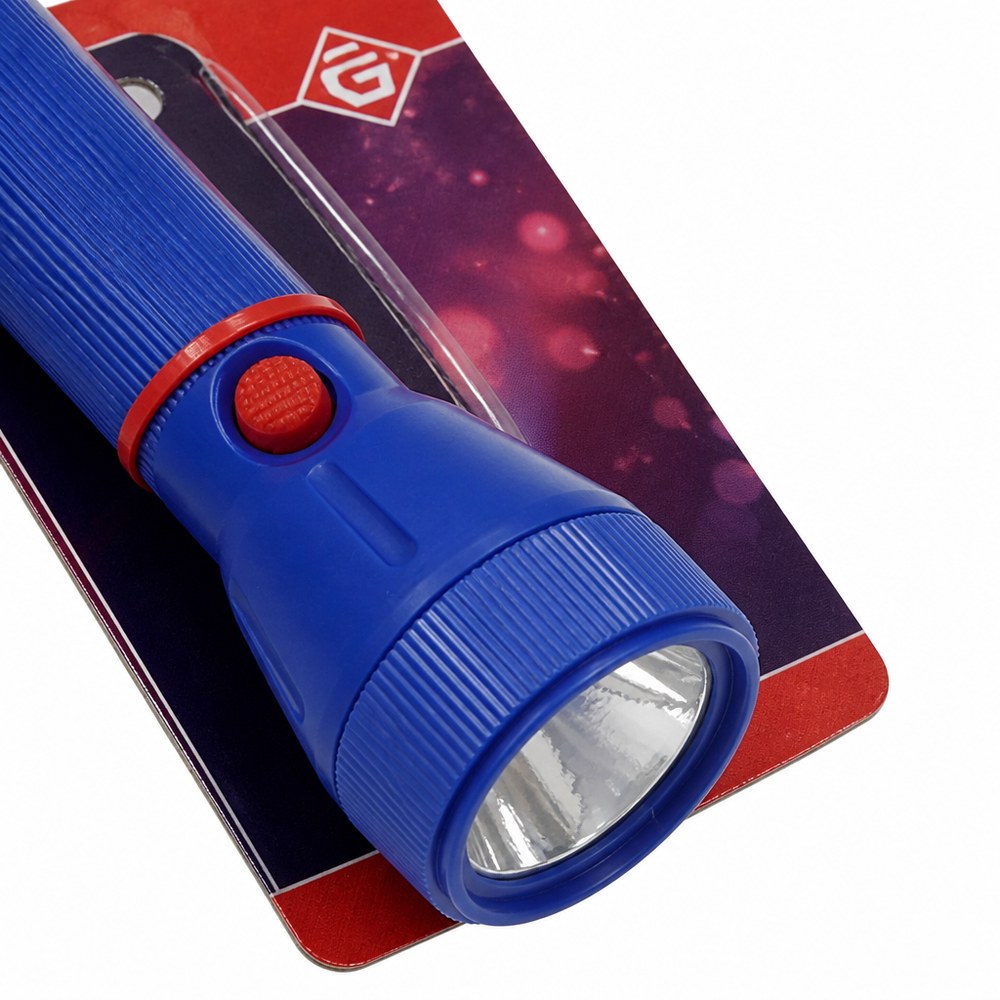 Linterna LED de 3 Bombillas Azul