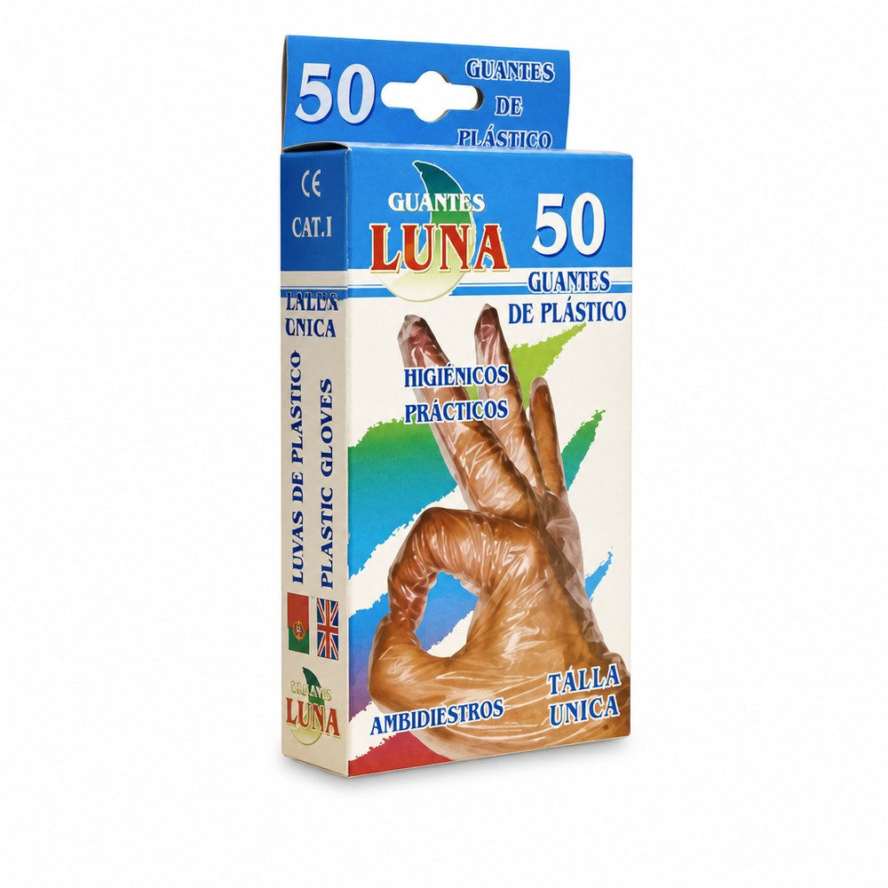 Guantes Desechables de Plastico - imagenes de producto y uso