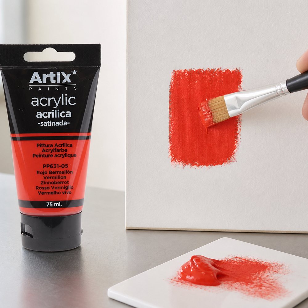 Pintura Acrílica Vermellón Artix