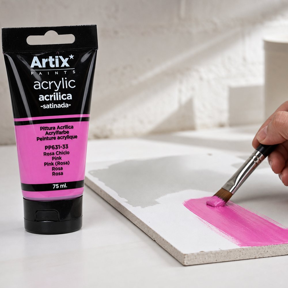 Pintura Acrílica Satín Magenta