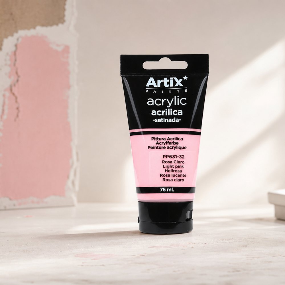 Pintura Acrílica Rosa Claro Artix