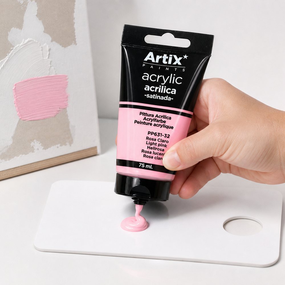 Pintura Acrílica Rosa Claro Artix