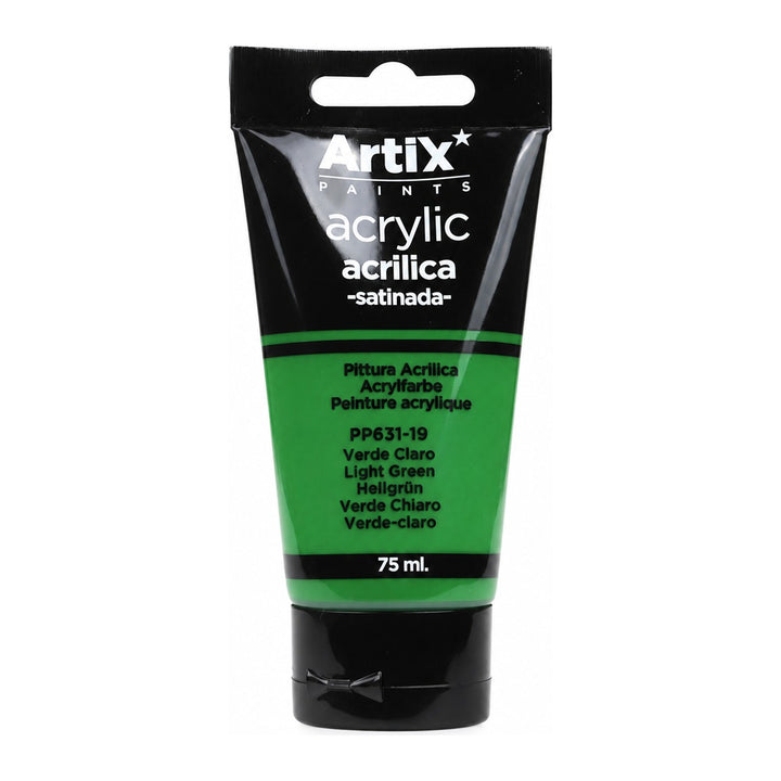 Pintura Acrílica Verde Claro 75 Ml - producto y usos principales