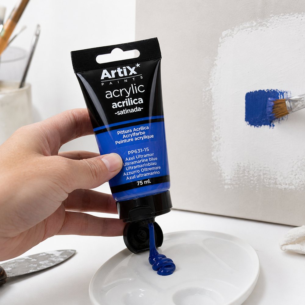 Pintura Acrílica Azul Ultramar