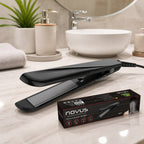 Plancha de Pelo Novus 35W | Tecnología PTC Calentamiento Rápido | Compacta para Viaje