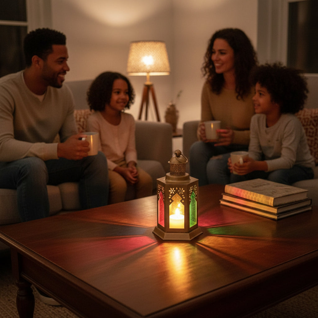 Multicolor Hexagonal Decorative Lantern | Home and Party Decoration