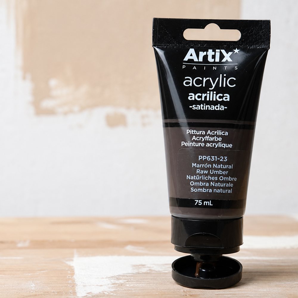 Pintura Acrílica Tierra Sombra Natural 75 ml