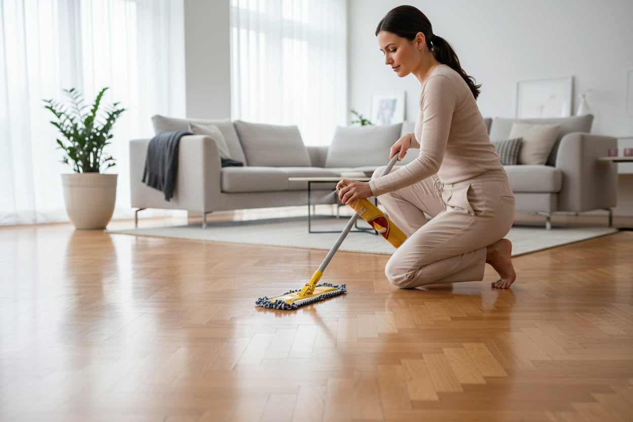 Spray Abrillantador de Suelos Doril | Brillo Instantáneo para Parquet y Suelos