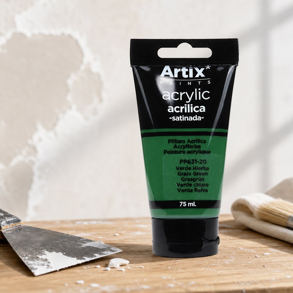 Pintura Acrílica Verde Hierba 75 Ml