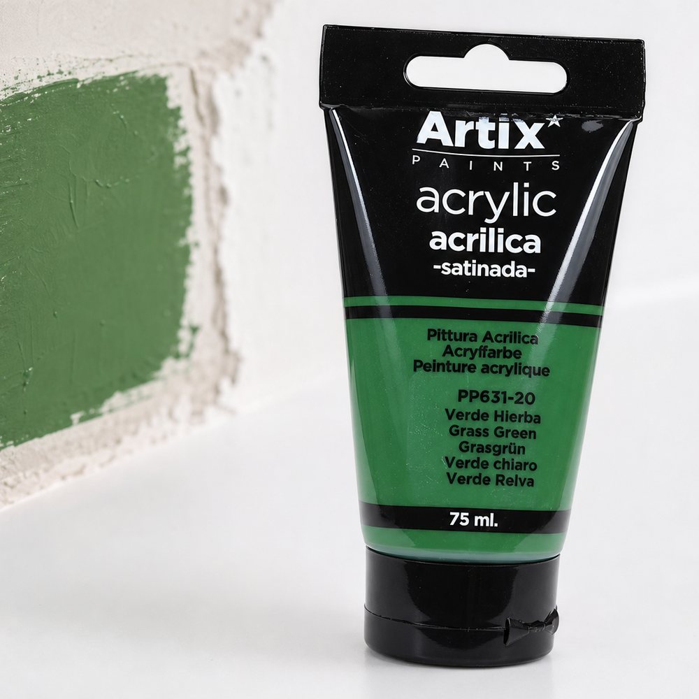 Pintura Acrílica Verde Hierba 75 Ml