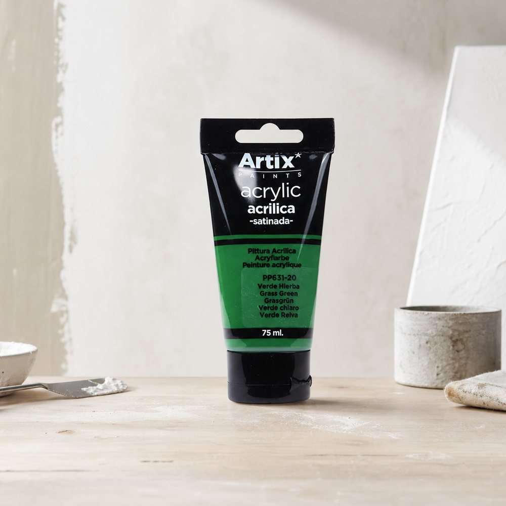 Pintura Acrílica Verde Hierba 75 Ml