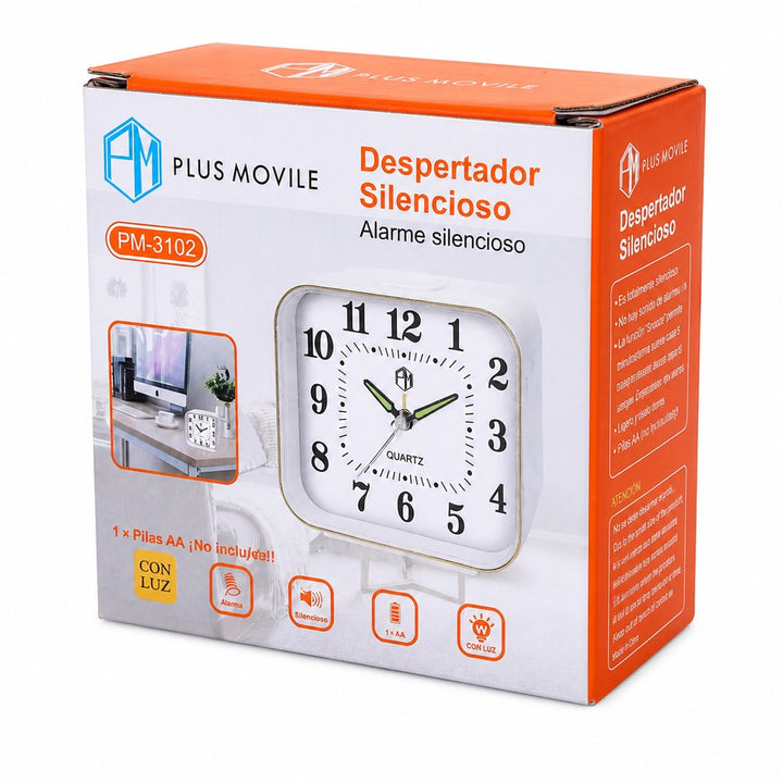 Despertador - imagenes de producto y uso