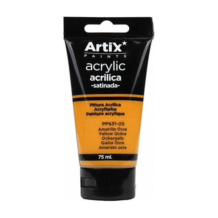Pintura Acrílica Amarillo Ocre 75 Ml - producto y usos principales