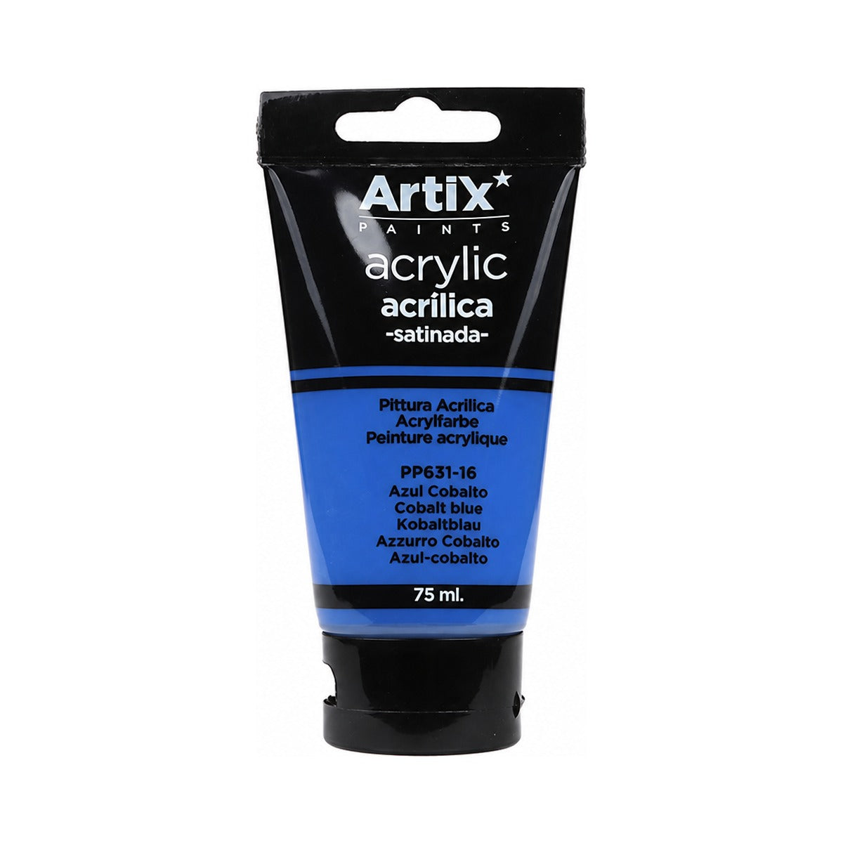 Pintura Acrílica Azul Cobalto 75 Ml - producto y usos principales