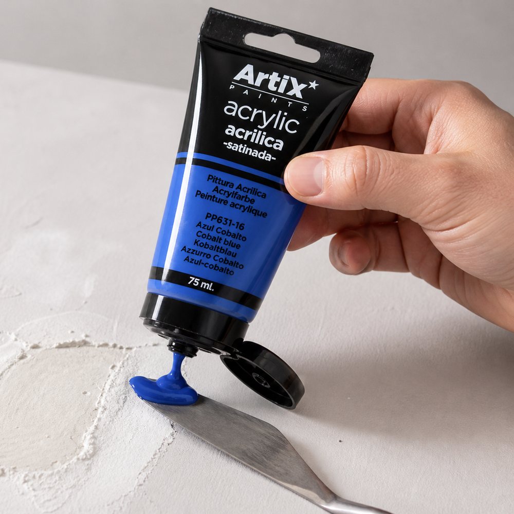 Pintura Acrílica Azul Cobalto 75 Ml