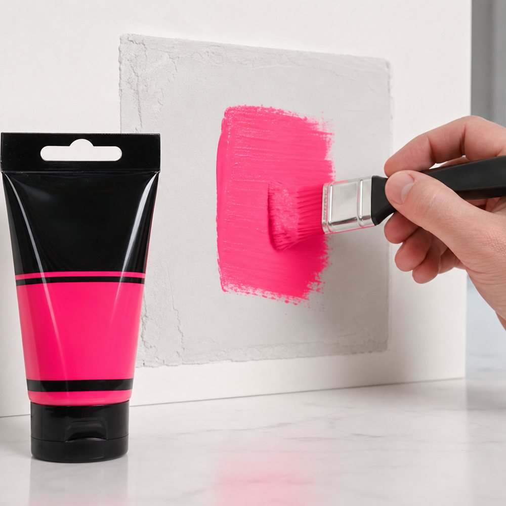 Pintura Acrílica Rosa Neón 75 Ml