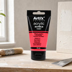 Pintura Acrílica Rosa Neón 75 Ml